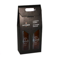 Geschenkverpakking met 2 75 cl flessen Pitcher 8,5%